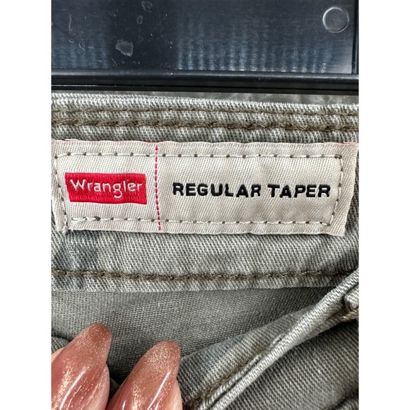 Wrangler Regular Taper Cargo Pants Mens 30x30 Camo Utility Pockets - Picture 3 of 12